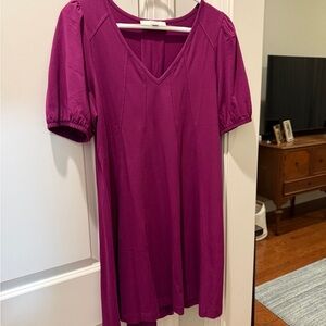 LOFT Seamed Mini Dress
